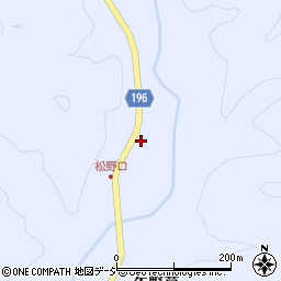 福島県東白川郡塙町真名畑松野口周辺の地図