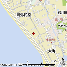 富山県黒部市生地808周辺の地図