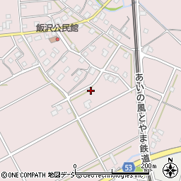 富山県黒部市飯沢581周辺の地図