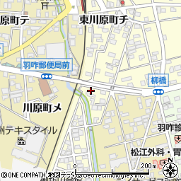 石川県羽咋市御坊山町チ周辺の地図