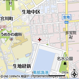 富山県黒部市飯沢745周辺の地図