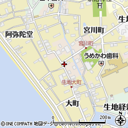 富山県黒部市生地711周辺の地図