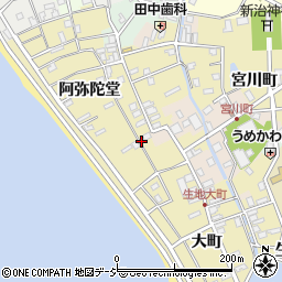 富山県黒部市生地832周辺の地図