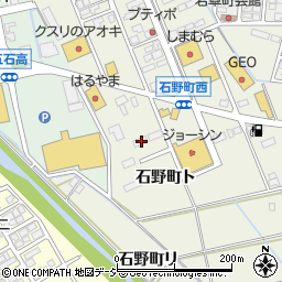石川県羽咋市石野町ト26-1周辺の地図