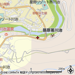 川治橋周辺の地図