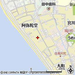 富山県黒部市生地900周辺の地図