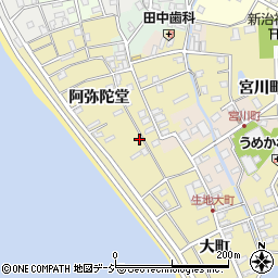 富山県黒部市生地893-1周辺の地図