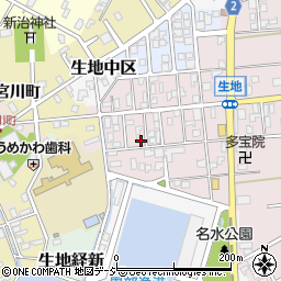 富山県黒部市飯沢816周辺の地図