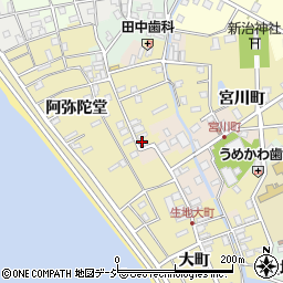 富山県黒部市生地4417周辺の地図