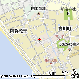 〒938-0076 富山県黒部市生地宮川町の地図