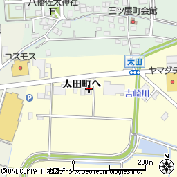 石川県羽咋市太田町へ周辺の地図