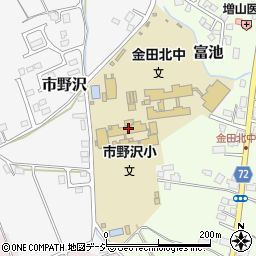 大田原市立市野沢小学校周辺の地図