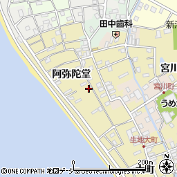 富山県黒部市生地阿弥陀堂903周辺の地図