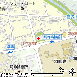 羽咋念法寺周辺の地図
