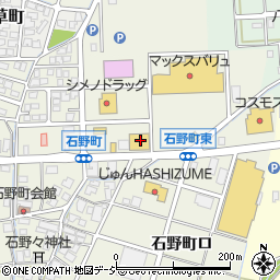 ネッツトヨタ石川羽咋店周辺の地図