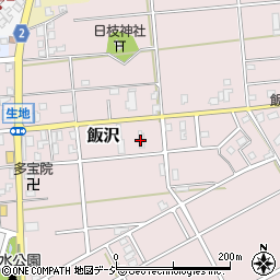 富山県黒部市飯沢792周辺の地図