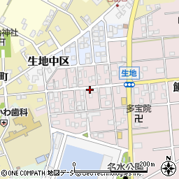 富山県黒部市飯沢813周辺の地図