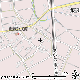 富山県黒部市飯沢535周辺の地図