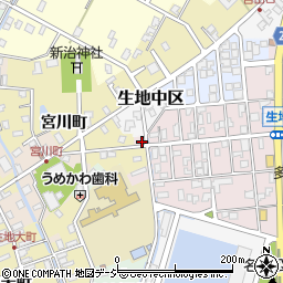 富山県黒部市飯沢822周辺の地図