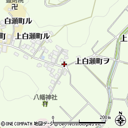 石川県羽咋市上白瀬町ヨ周辺の地図