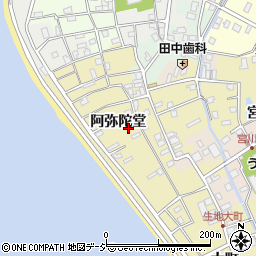富山県黒部市生地阿弥陀堂936周辺の地図