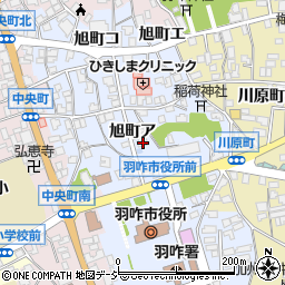 石川県羽咋市旭町ア106周辺の地図