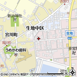 富山県黒部市飯沢824周辺の地図