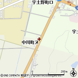 石川県羽咋市中川町ほ周辺の地図