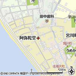 富山県黒部市生地862-1周辺の地図