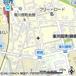 石川県羽咋市東川原町苗代43-1周辺の地図