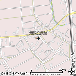 飯沢公民館周辺の地図