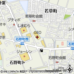 ゲオ　羽咋店周辺の地図