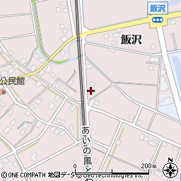 富山県黒部市飯沢117周辺の地図