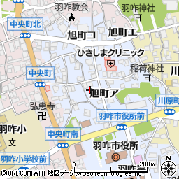 石川県羽咋市旭町ア120周辺の地図