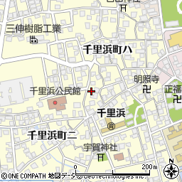石川県羽咋市千里浜町ハ99-3周辺の地図