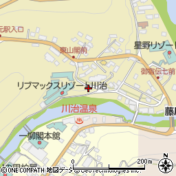 栃木県日光市川治温泉川治14周辺の地図