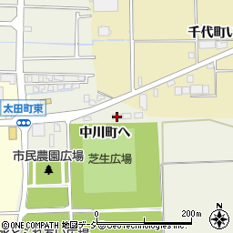 北陸オートガラス株式会社　羽咋営業所周辺の地図