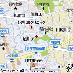 石川県羽咋市旭町ア79周辺の地図