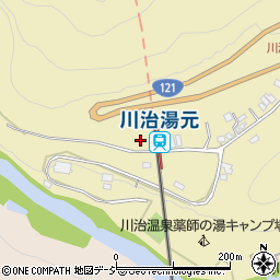 川治湯元駅公衆トイレ周辺の地図