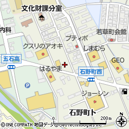 石川県羽咋市石野町ト周辺の地図