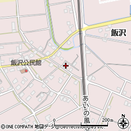 富山県黒部市飯沢384周辺の地図