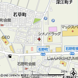 石川県羽咋市石野町イ周辺の地図