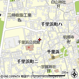 石川県羽咋市千里浜町ハ140-56周辺の地図