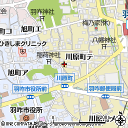 石川県羽咋市川原町テ71周辺の地図