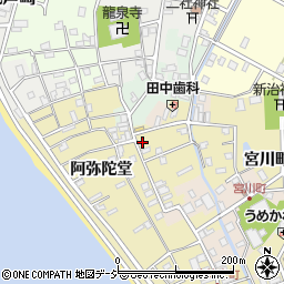 富山県黒部市生地阿弥陀堂4400周辺の地図