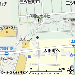 石川県羽咋市三ツ屋町ホ7-1周辺の地図