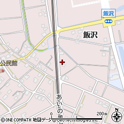 富山県黒部市飯沢104周辺の地図