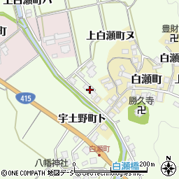 石川県羽咋市上白瀬町ヌ周辺の地図