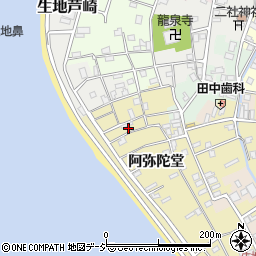 富山県黒部市生地1000周辺の地図