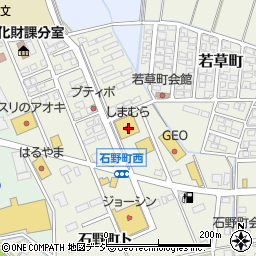 ファッションセンターしまむら羽咋店周辺の地図